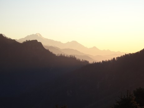Southeast view from Poonhill